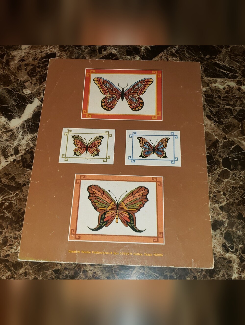 Butterfly Cross-Stitch Lot Of Six (6) - Picture 13 of 13